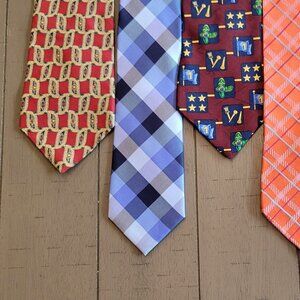 Vintage Tommy Hilfiger Tie Bundle - 6 Ties - All Silk